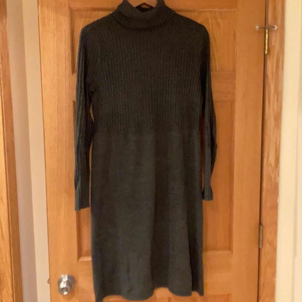 COPY - Talbot’s Gray Sweater Dress
